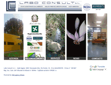 Tablet Screenshot of laboconsult.it